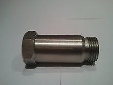 Long Lambda MS Boss Threaded Nut Exhaust Pipe M18 x1.5mm