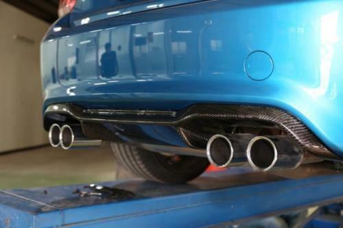 OE Style Carbon Fiber Rear Diffuser Quad Exhaust For BMW F87 M2