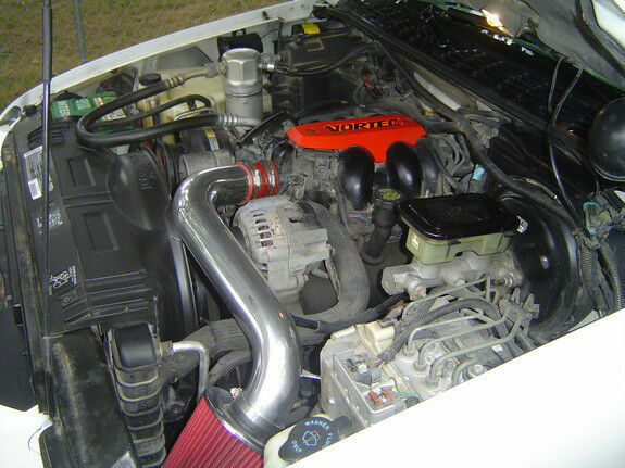BCP RED 1992 1993 1994 1995 S10 Blazer 4.3L V6 Vortec CPI Short Ram Intake