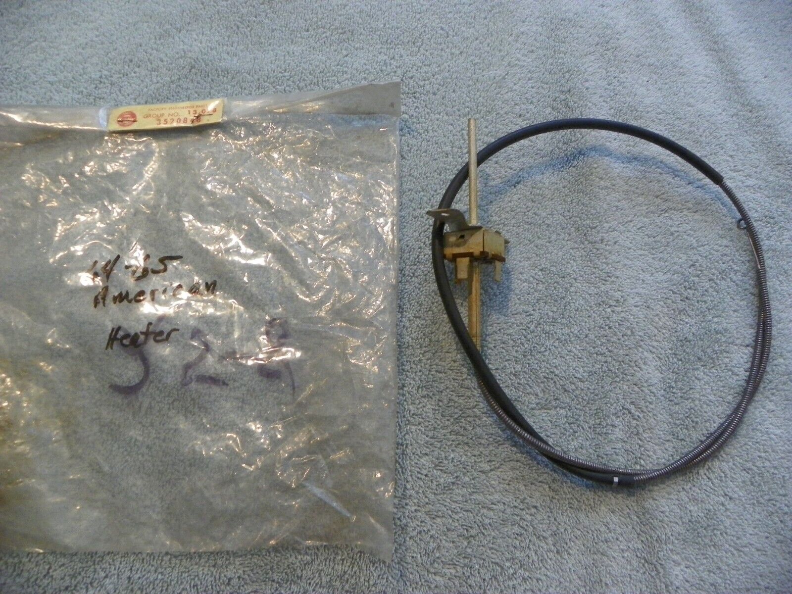NOS Heater Switch and Cable 64-65 Rambler American 220 330 440 Rogue