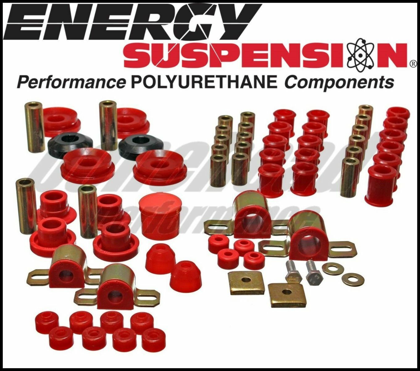 Energy Suspension 7.18107R Complete Master Bushing Kit for 95-98 Nissan 240SX