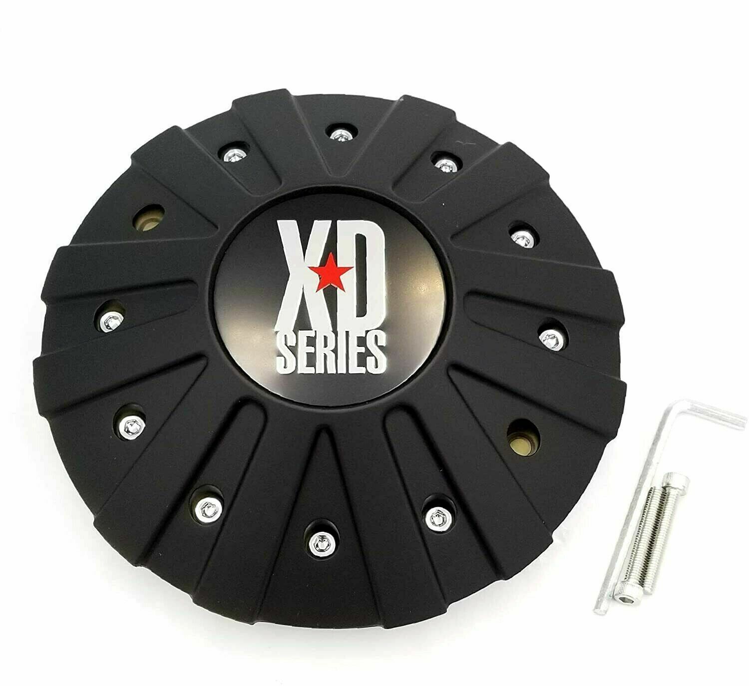 KMC XD Series Wheel Center Cap Matte Black FITS ALL XD778 Monster