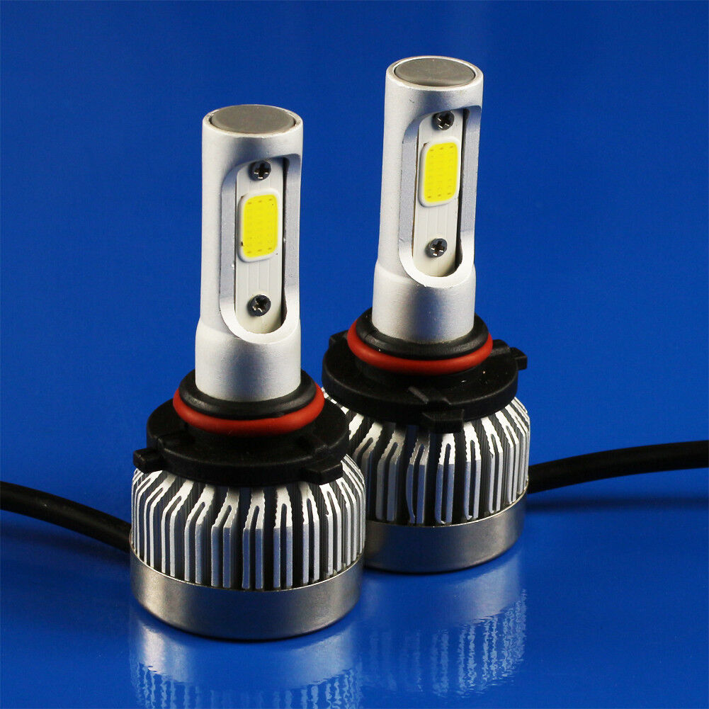 LED Headlight 9006 9005 Bulb Conversion Kit Hi-Lo Beam 60W 7200lm 6000K