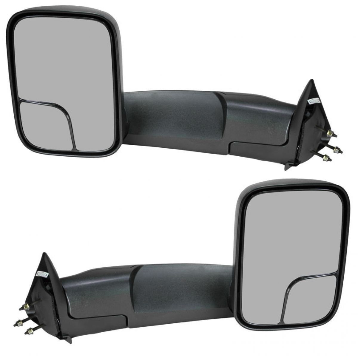 For 94-01 Dodge Ram 1500/94-02 Ram 2500 3500 Manual Towing Mirrors Side Tow Pair