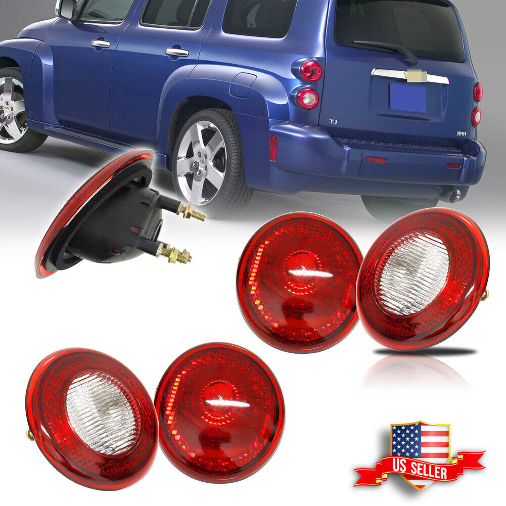 4PCS OE-Style Rear Reverse Backup Tail Lights Taillamps For 2006-2011 Chevy HHR