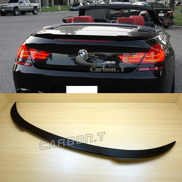 Painted V Type Trunk Spoiler 12-18 BMW F12 640i 650i Convertible Choose Color