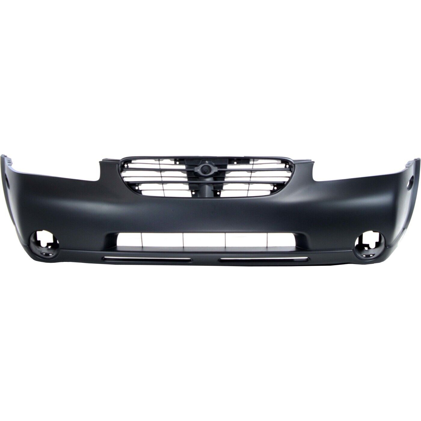 Front Bumper Cover For 2000-2001 Nissan Maxima w/ fog lamp holes Primed