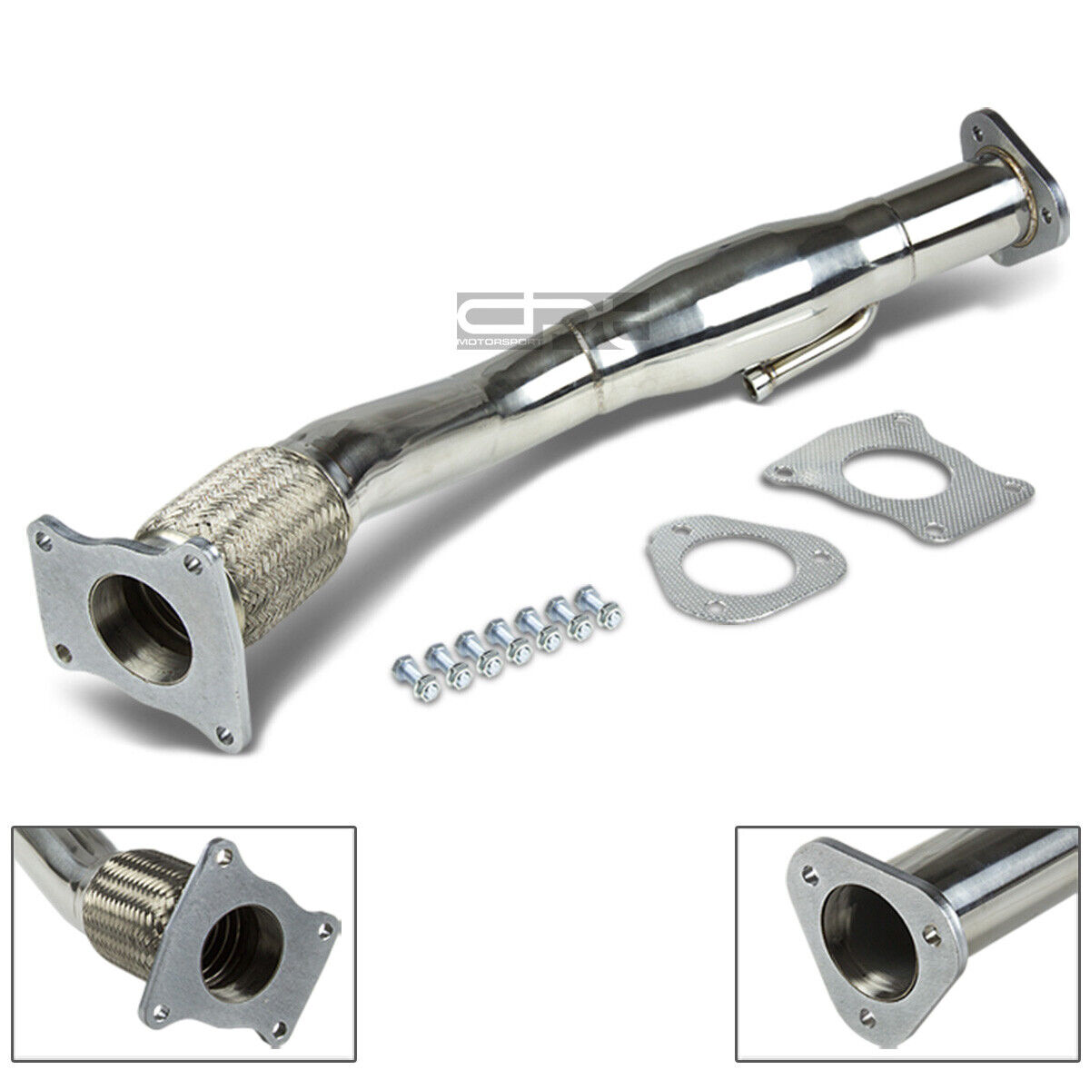 STAINLESS RACING DOWNPIPE EXHAUST DOWN PIPE 08-10 CHEVY COBALT SS TURBO 2.0L LNF