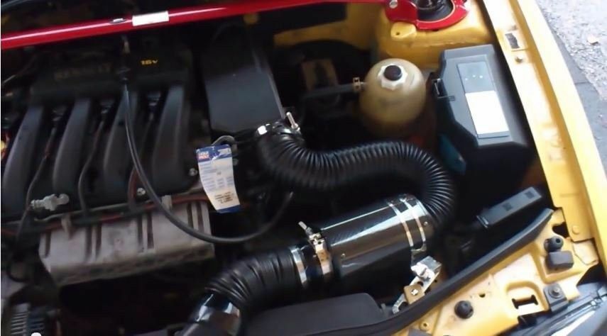 Engine CAI Renault Megane Performance Carbon Fiber Cold Air Intake Kit
