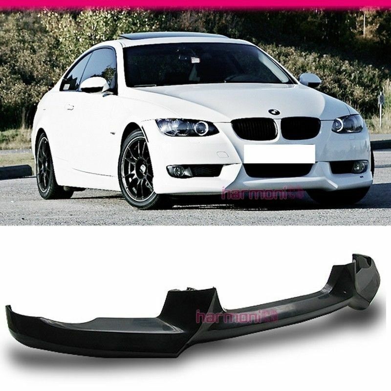 Fits 07-10 BMW E92 335i 328i Coupe 2Dr PU Front Bumper Lip Bodykit A Style