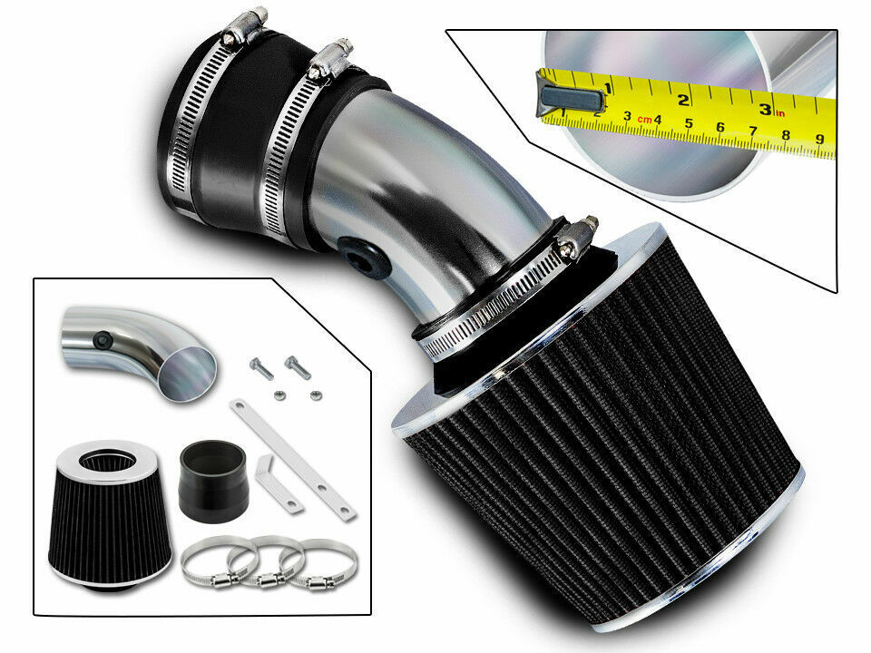 Short Ram Air Intake Kit+BLACK Filter for 00-05 Bonneville/98-99 Intrigue 3.8 V6