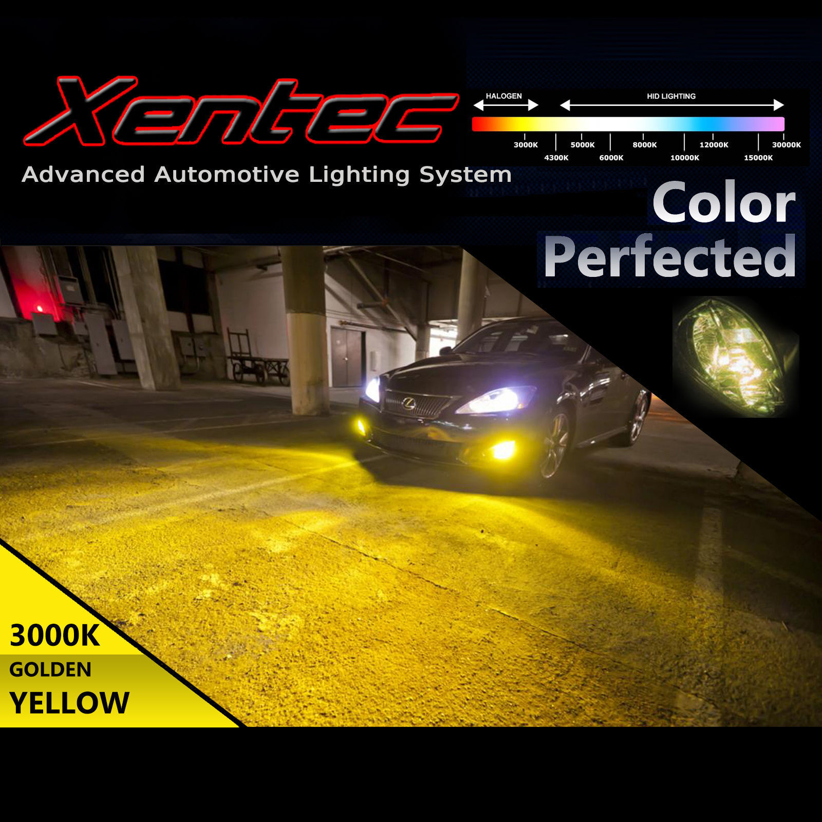 Xentec 35W 55W HID Kit Xenon Light for Toyota Matrix MR2 Spyder Previa RAV4