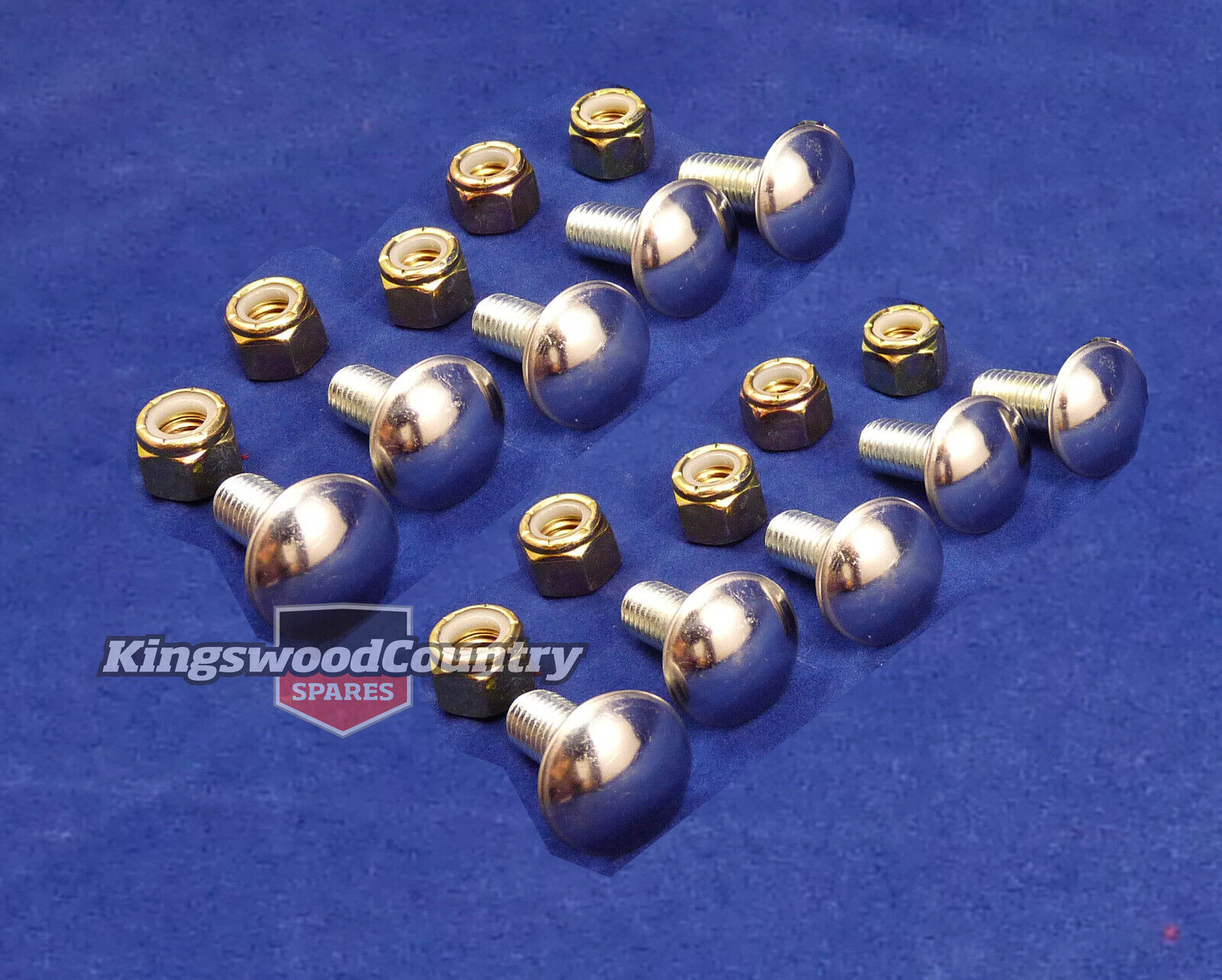 Holden FRONT Bumper Bar Bolts x10 WB NEW Statesman Ute Van nut dome 