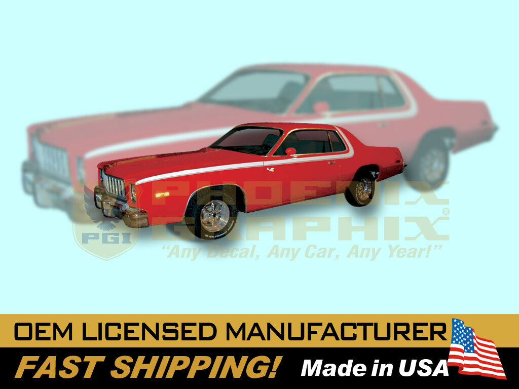 1975 Plymouth Road Runner COMPLETE Decals & Stripes Kit