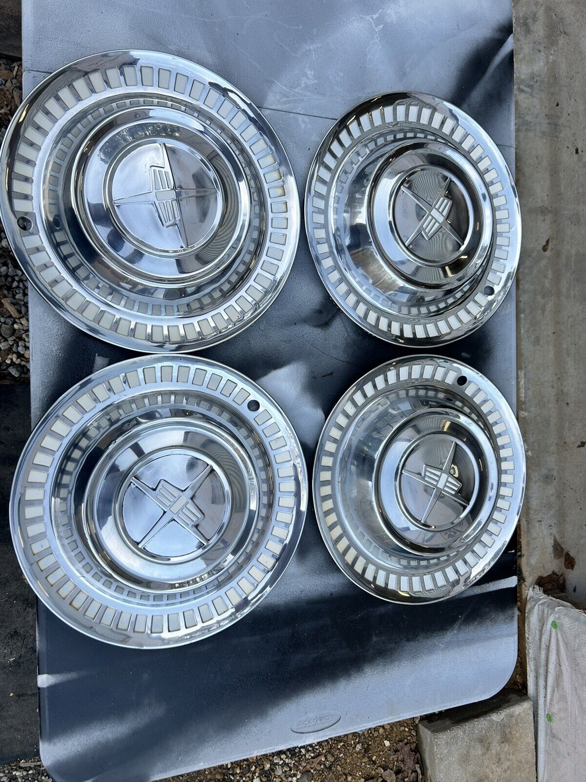 Factory 1956 Dodge  Coronet dog dish hubcaps wheel covers
