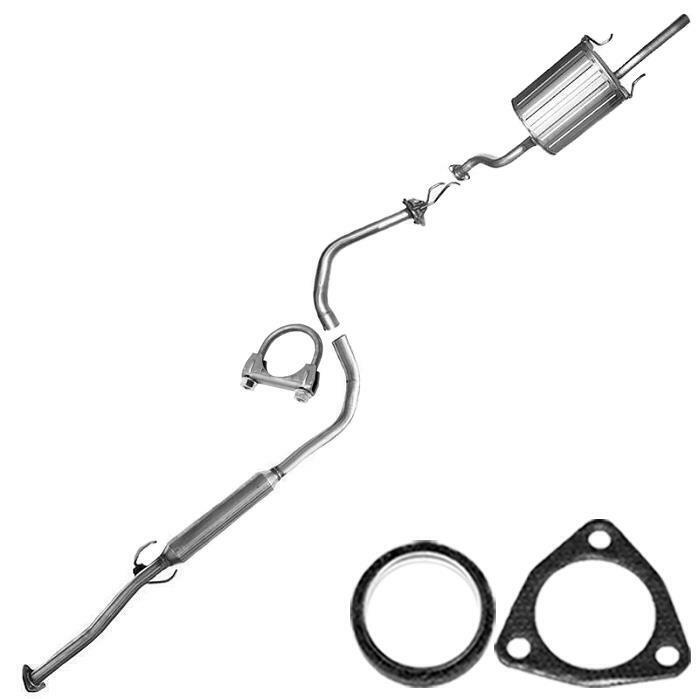 Resonator Pipe Muffler Exhaust System Kit fits: 1992-1995 Civic 1.5L DX LX