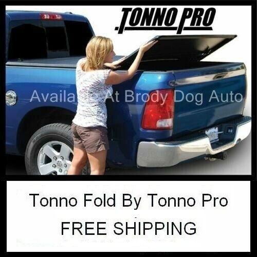 TRI-FOLD Tonneau Bed Cover For Nissan Titan/Frontier 42-All Tonno Pro 2004-2020