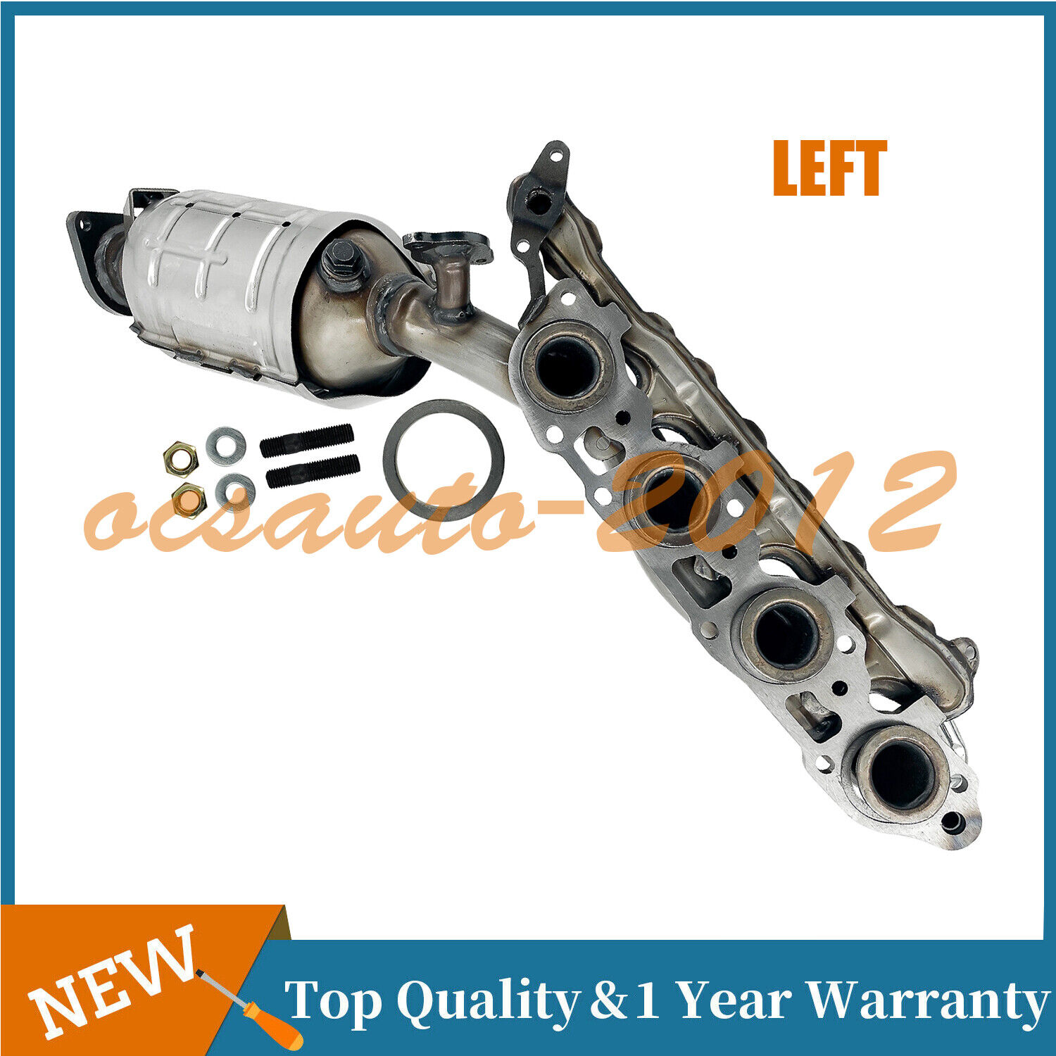 Left Manifold Catalytic Converter 17150-38070 for Lexus GX460 2010-2023 4.6L