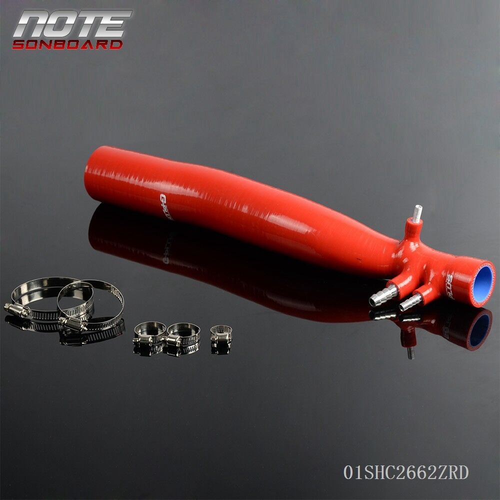 Red Silicone Intake Inlet I​nduction Hose Pipe Kit Fit For Smart Fortwo&Roadster