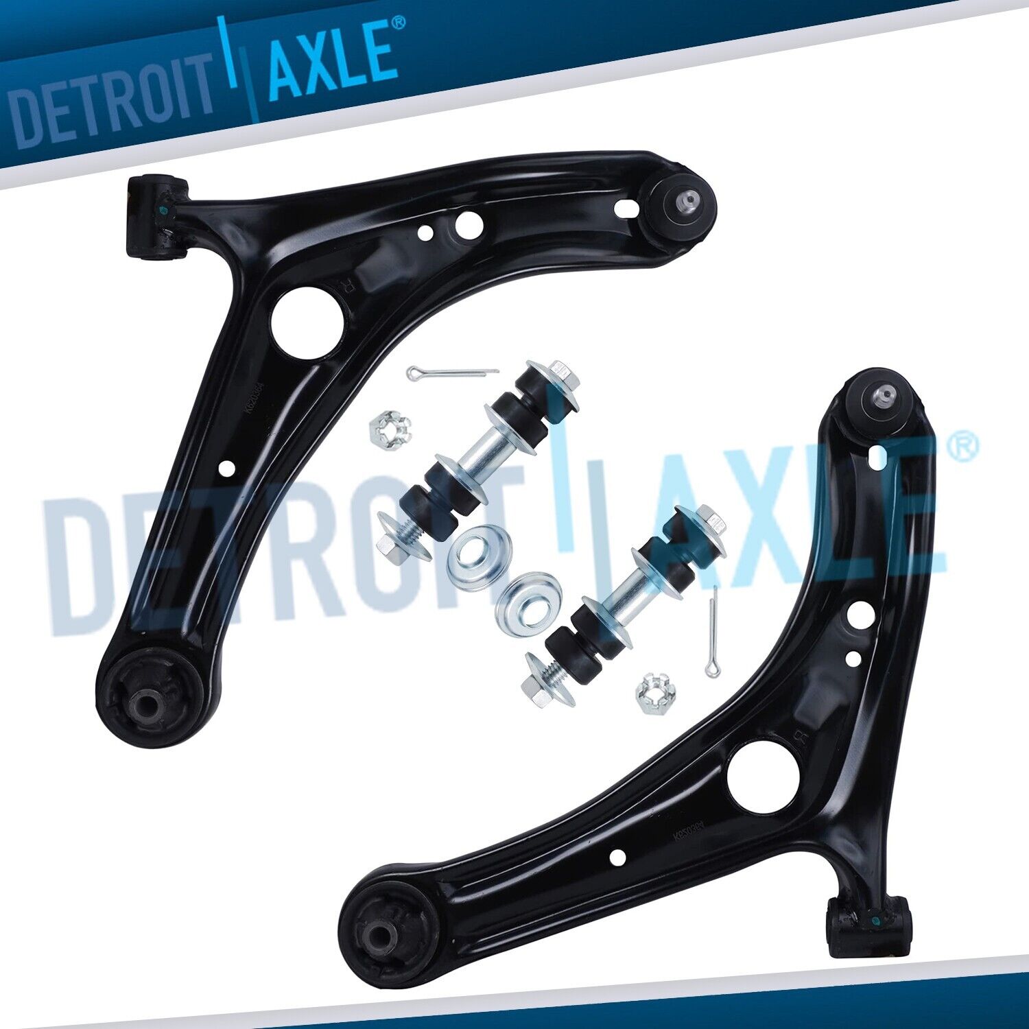 4pc Lower Control Arms for 2000 2001 2002 2003 2004 2005 Toyota Echo Base 1.5L