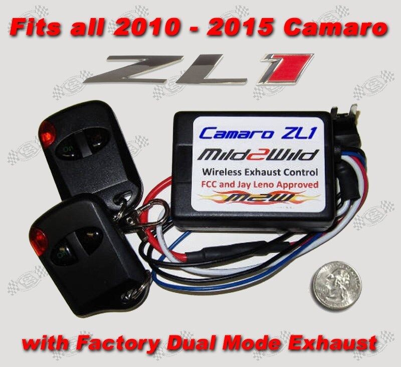 2010 - 2015 Camaro ZL1 Mild 2 Wild Dual Mode NPP Exhaust Control - 