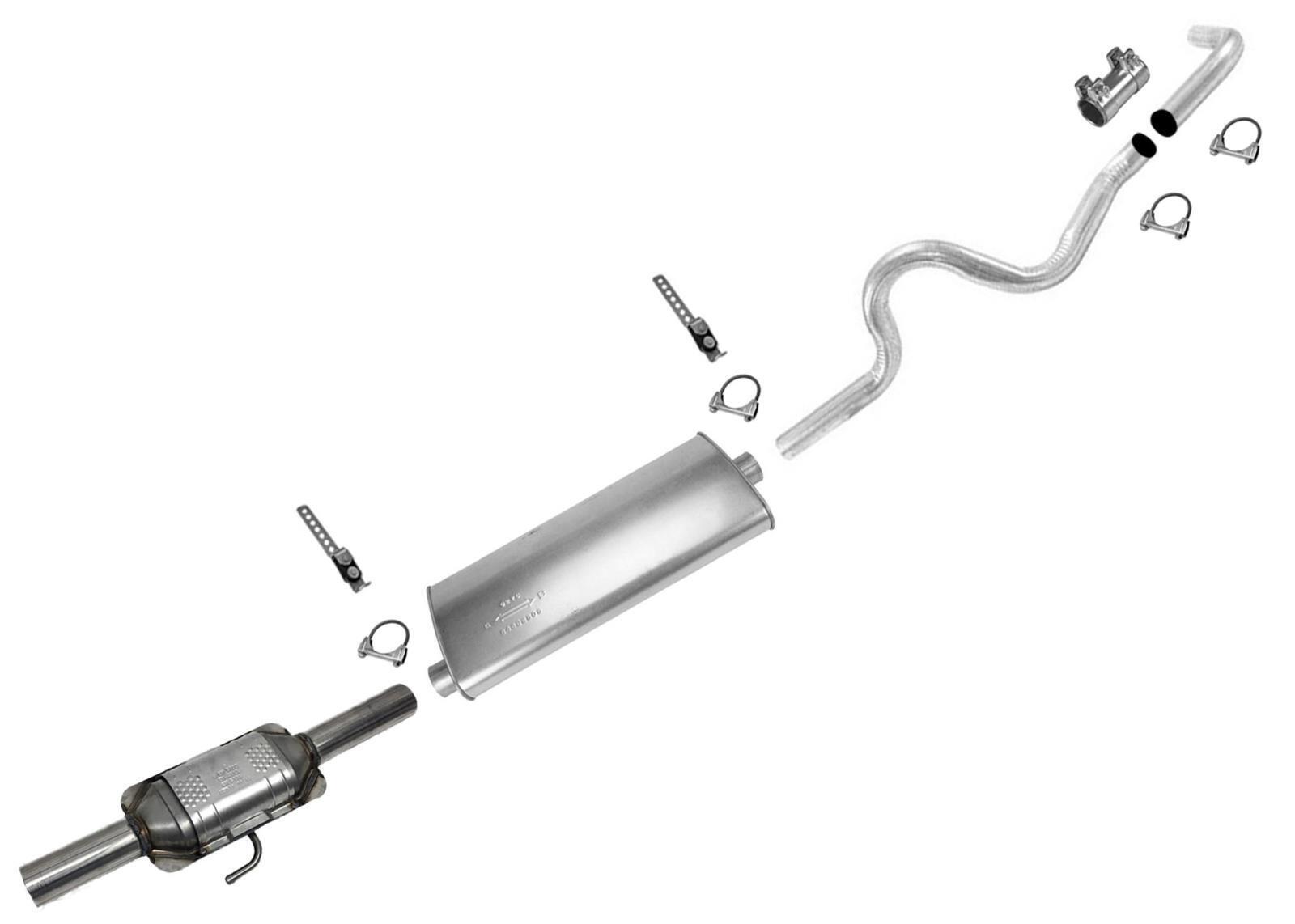 Catalytic Converter Muffler Tail Pipe Exhaust for 84-91 Jeep Grand Wagoneer 5.9