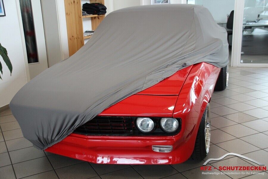 Full garage protective blanket car cover indoor grey for Opel Manta A