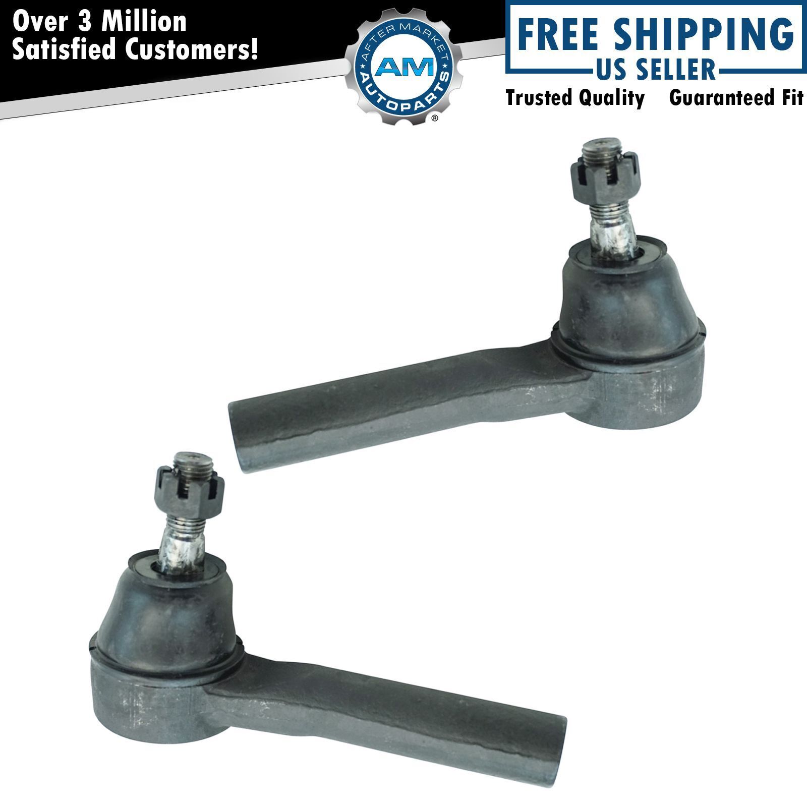 Outer Tie Rod End Pair Set of 2 Suspension NEW For Grand Caravan Pacifica