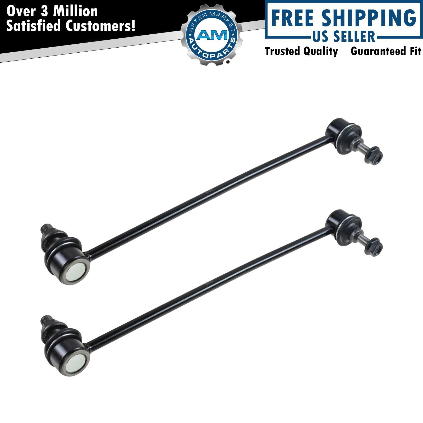 Sway Bar End Link Front Left & Right Pair Set of 2 for S60 S80 V70 XC70 XC90