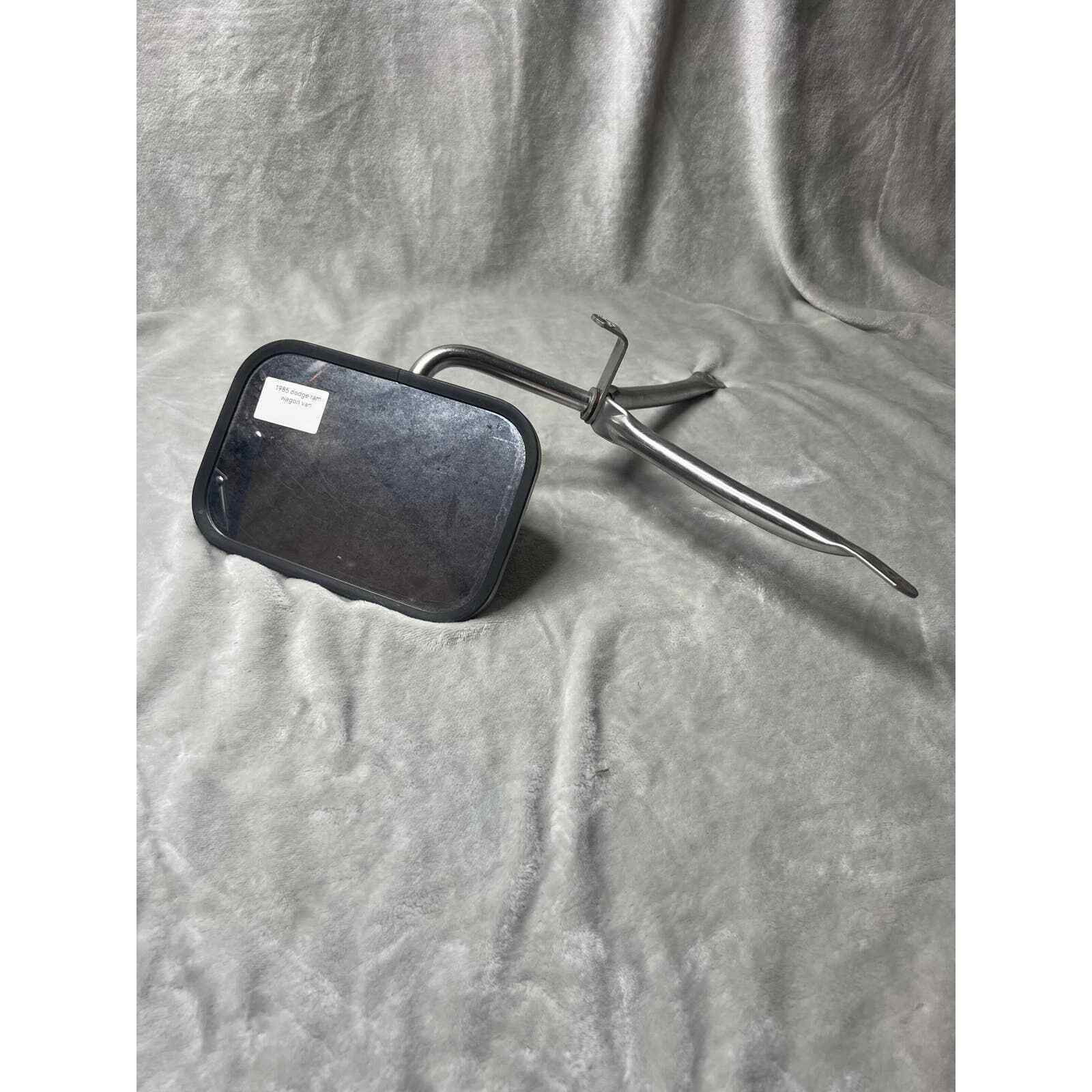 1982-1987 Dodge Ram Wagon OE Driver Side View Mirror Towing Swing Away 3 Point