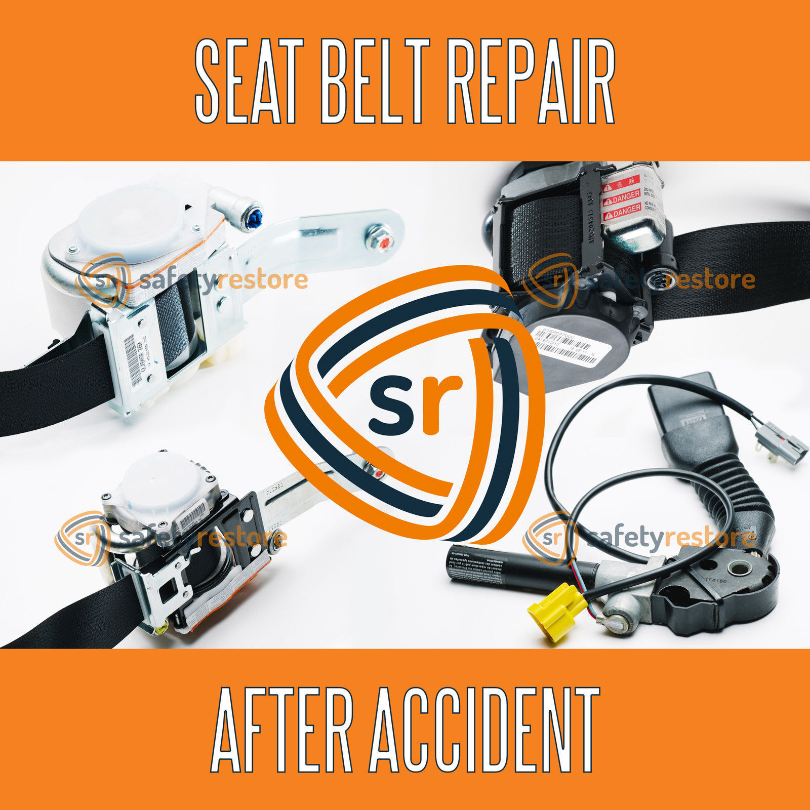 For Dodge Seat Belt Repair After Accident Pretensioner Rebuild Recharge