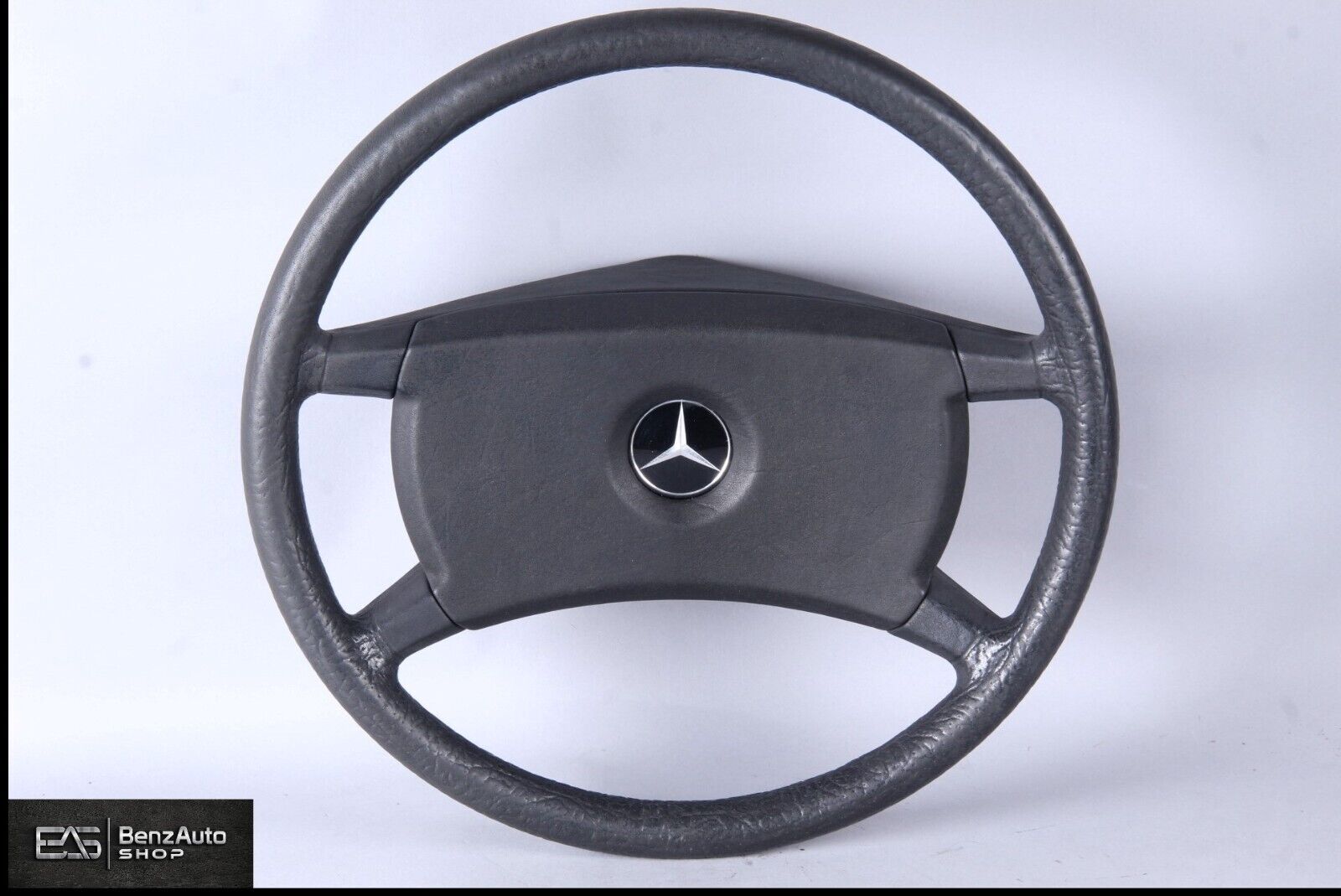 79-85 Mercedes W123 W126 W201 300TD 380SL 190E Steering Wheel Leather Black OEM