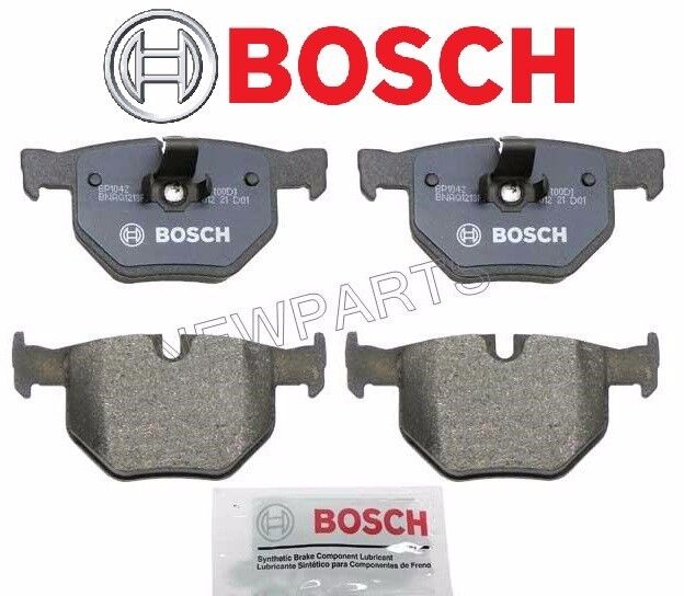 Rear Disc Brake Pad Set Bosch QuietCast For BMW E60 E61 525i 525xi 530i 530xi