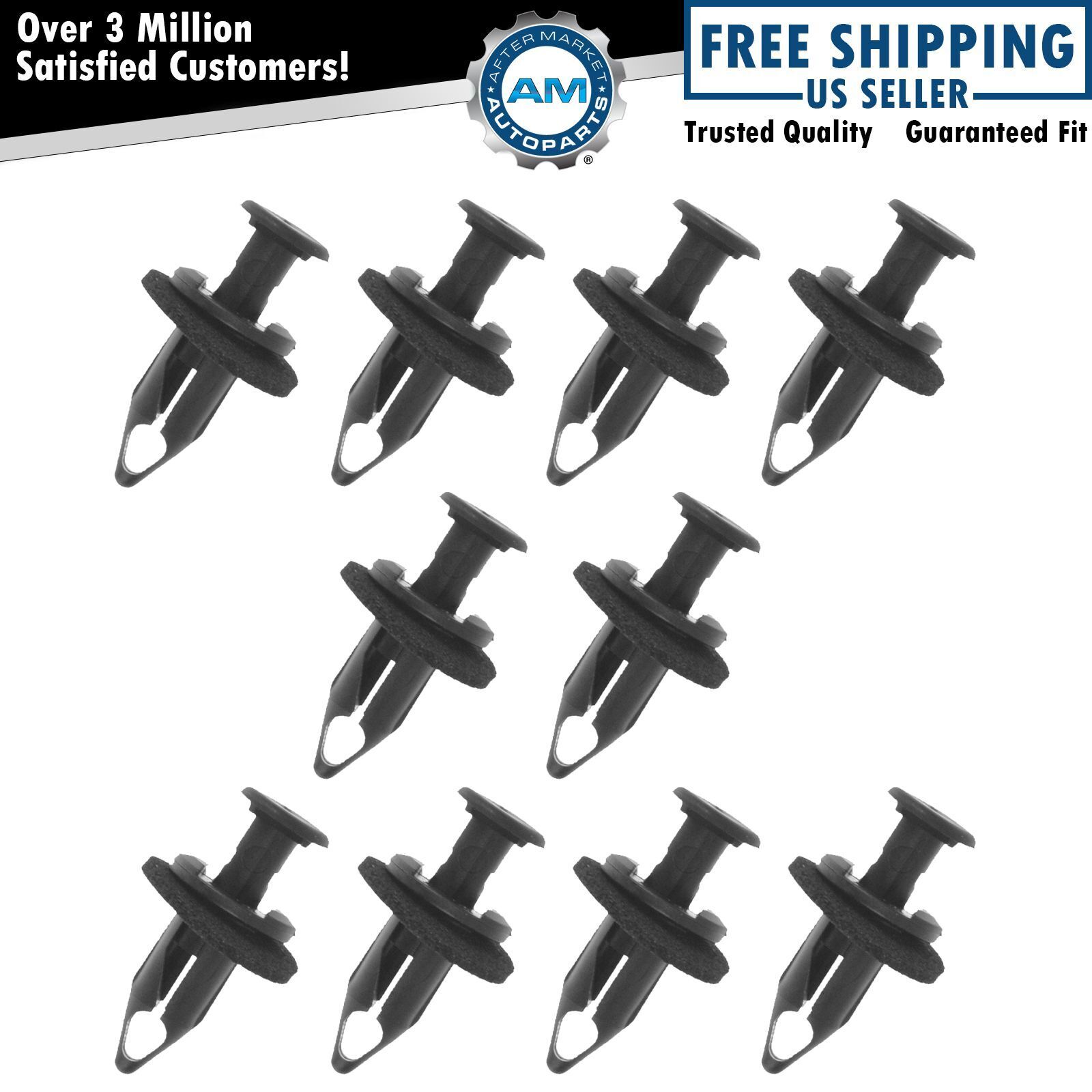 OEM 11561878 Retainer Clip Set of 10 for Chevy GMC Cadillac Buick Olds New