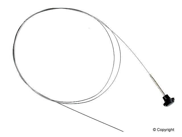 610 Euromax Hood Release Cable fits 1958-1967 Volkswagen Beetle Karmann Ghia Fas