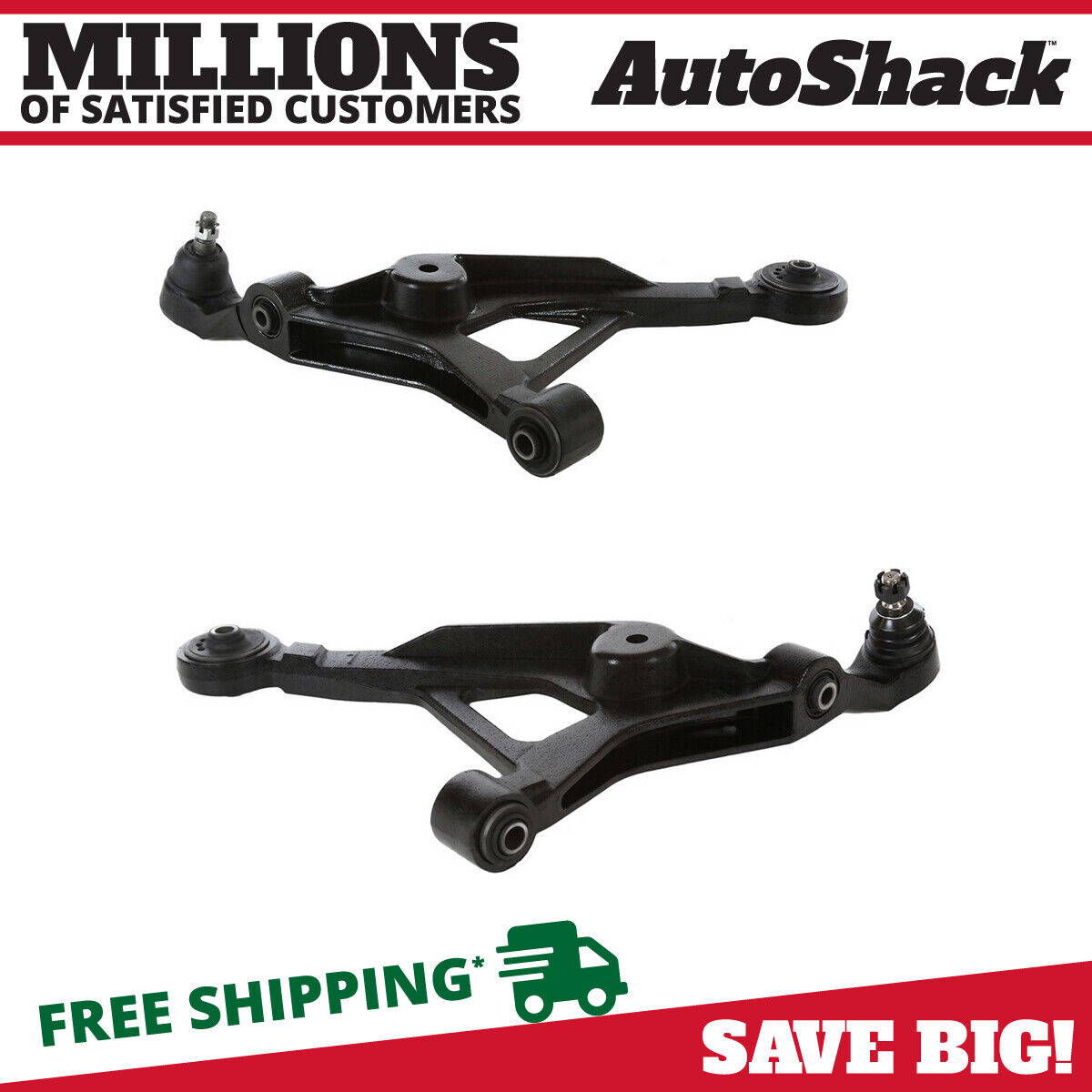 Front Lower Control Arms w/ Ball Joints Pair for Dodge Stratus Chrysler Sebring