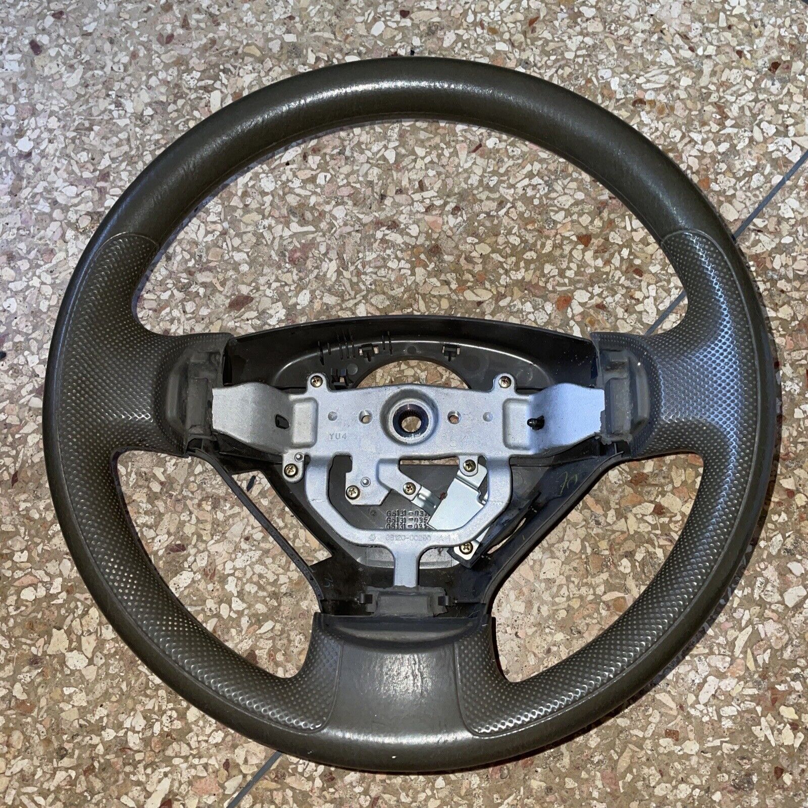 2003 Suzuki Grand Vitara XL7 Steering Wheel Beige Leather OEM G8120-00290