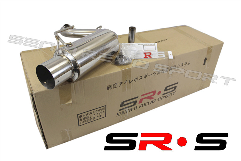SR*S Lancer 08 09 10 11 2.4L2.0LN1Style Performance Axleback exhaust Muffler V2