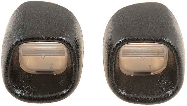 Pair (Left & Right) License Plate Light Lenses Fits 98-05 S10 Sonoma Blazer Jimm