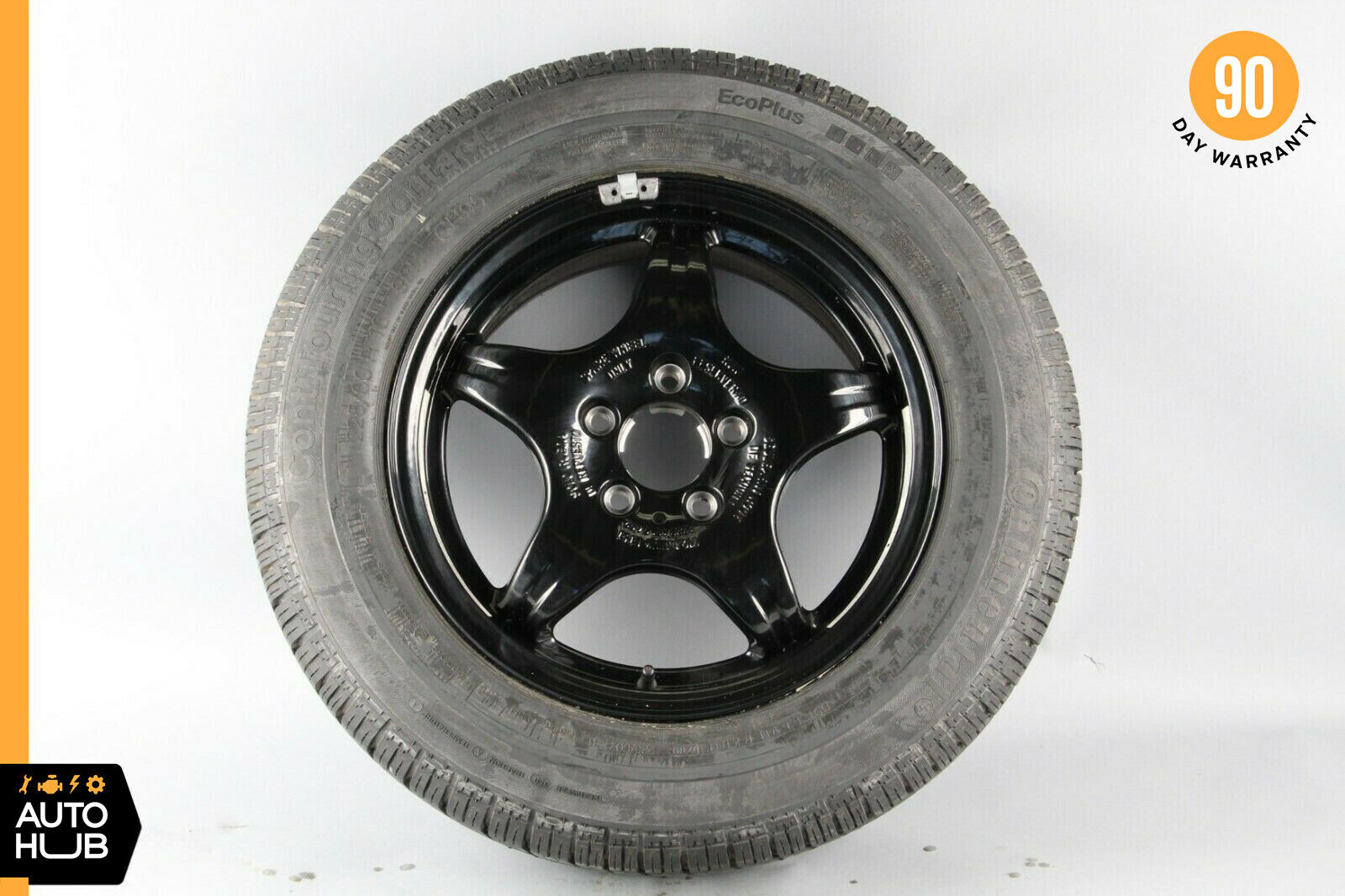 00-06 Mercedes W220 S500 Emergency Spare Tire Wheel Donut Rim 225 / 60 R16 OEM