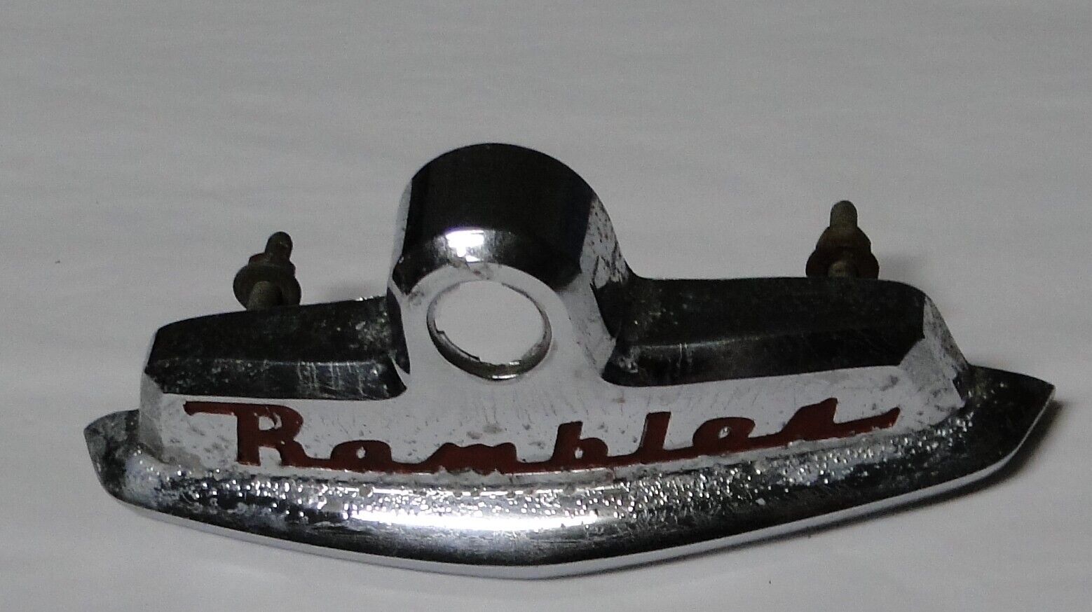 1958-60 Rambler Original Trunk Emblem 3425852 used