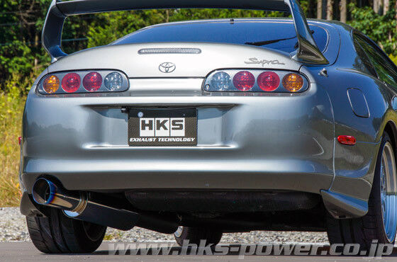 HKS 31008-BT001 HI-POWER RACING MUFFLER Exhaust System for 93-98 Toyota Supra