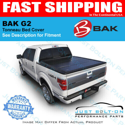 BAKFlip G2 Hard Folding Bed Cover for 2016-17-18-19 Toyota Tacoma 5\' BAK 226426