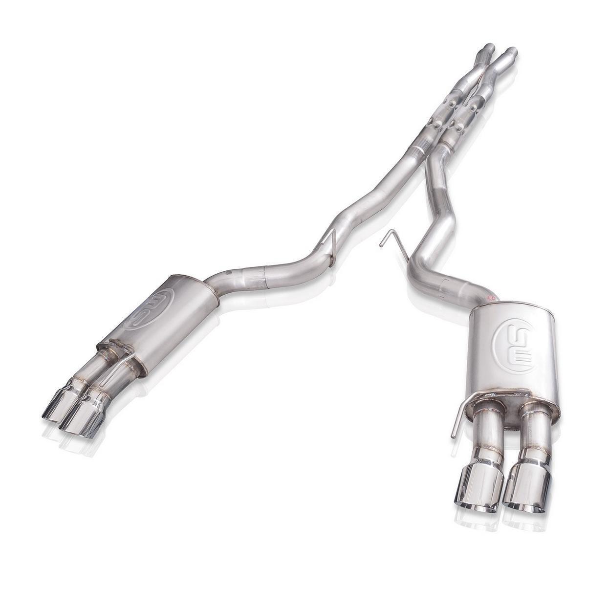 Stainless Works Legend Catback X-Pipe Factory Connect With Valve