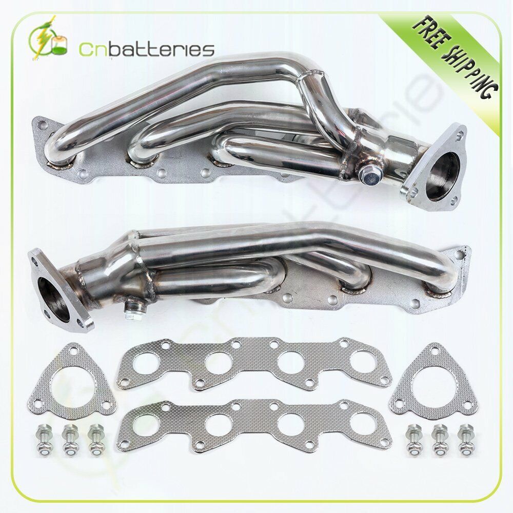 Stainless Steel Header Exhaust Manifold FOR Toyota Sequoia Tundra 4.7L V8