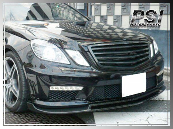 B STYLE CARBON FIBER FRONT LIP SPOILER for W212 E63 AMG 2011-2014 ONLY