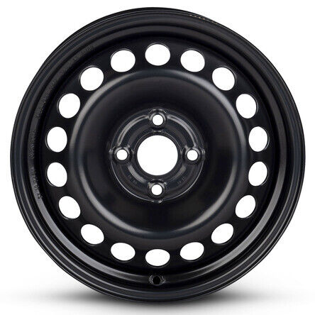New Wheel For 2005-2010 Chevrolet Cobalt 15 Inch Black Steel Rim