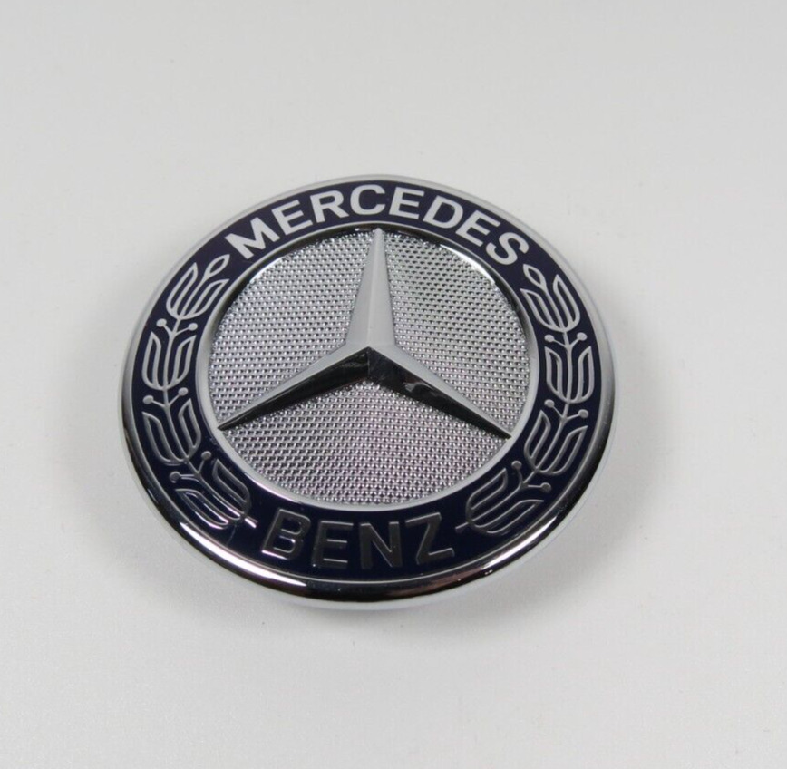 13-18 Mercedes SL550 SL400 SL450 Front Emblem Bumper Star Badge Logo Genuine OEM