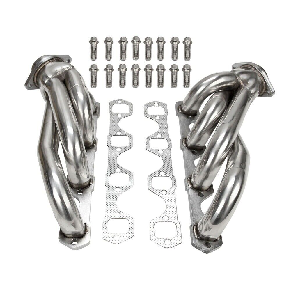 AUTOGEN Stainless Steel Exhaust Headers GT40P for 1986-1993 Ford Mustang 5.0L V8