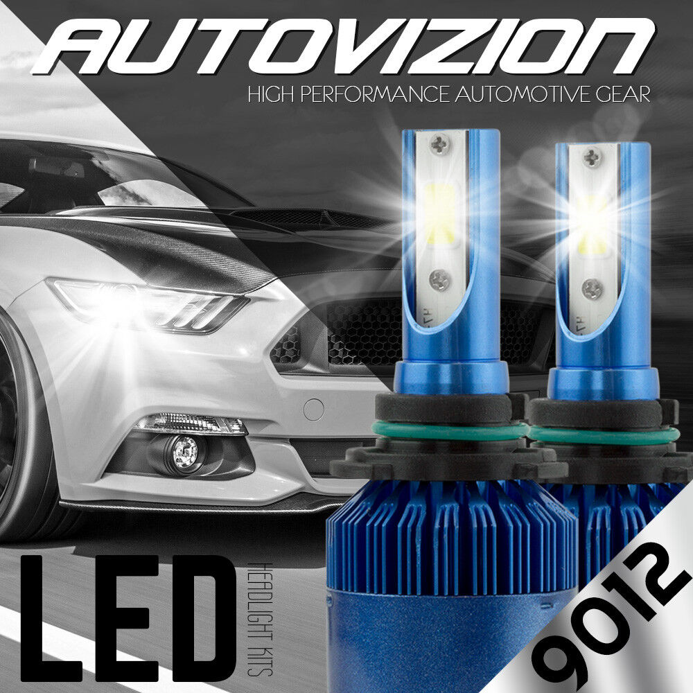 2x 9012 LED Headlight Bulb Conversion Kit for Chrysler 200 300 2011-2015 6000K